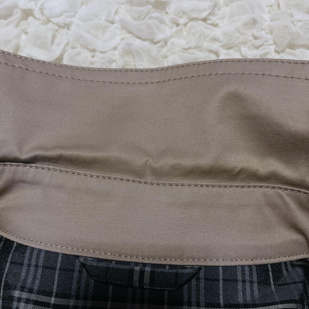訳あり BURBERRY バーバリーブルーレーベル トレンチコート チェック