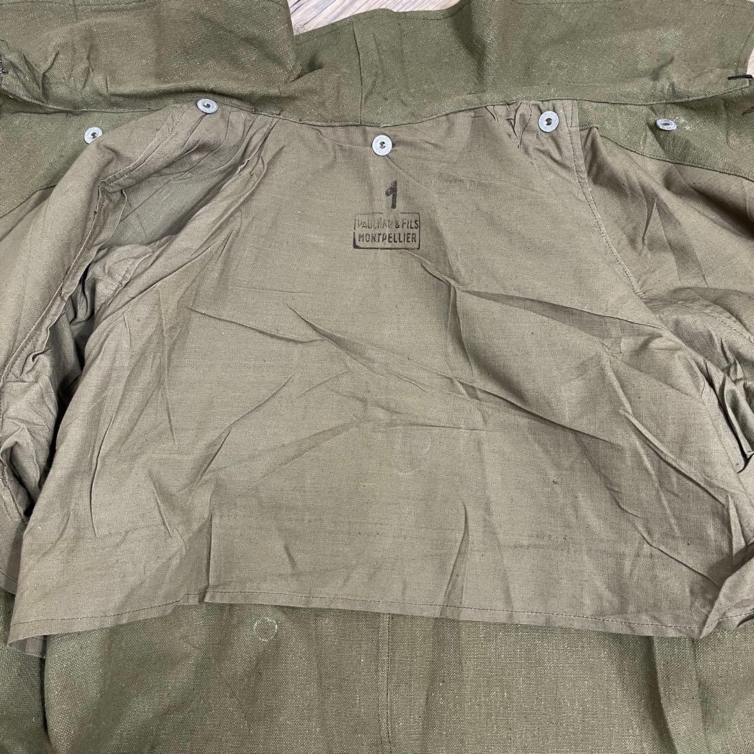 50's フランス軍 M35 モーターサイクルコート 1 デッドストック