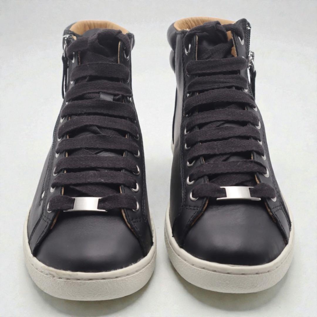 UGG アグ　スニーカー　ハイカット　レザー　ブラック　2208