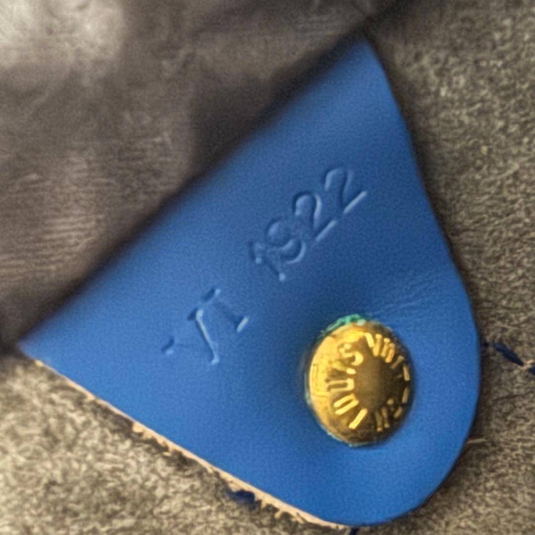 Louis Vuitton エピ　ボストンバッグ ブルー