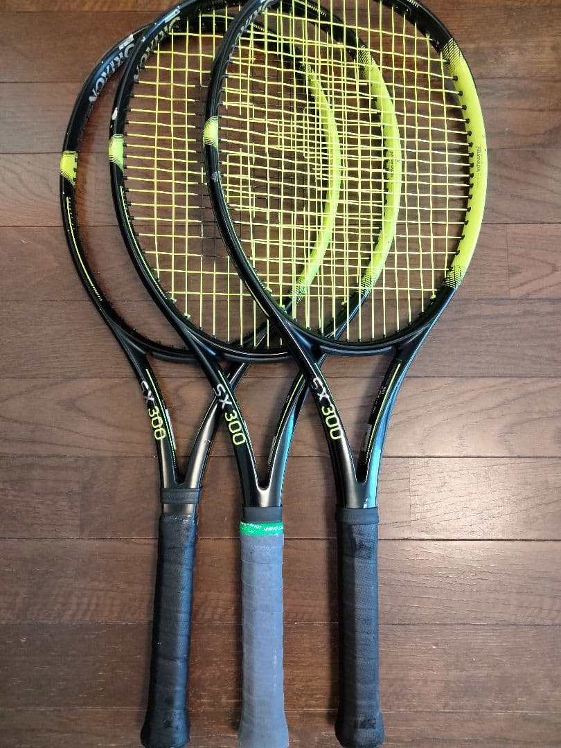 ダンロップ　SX300 テニスラケット 3本セット