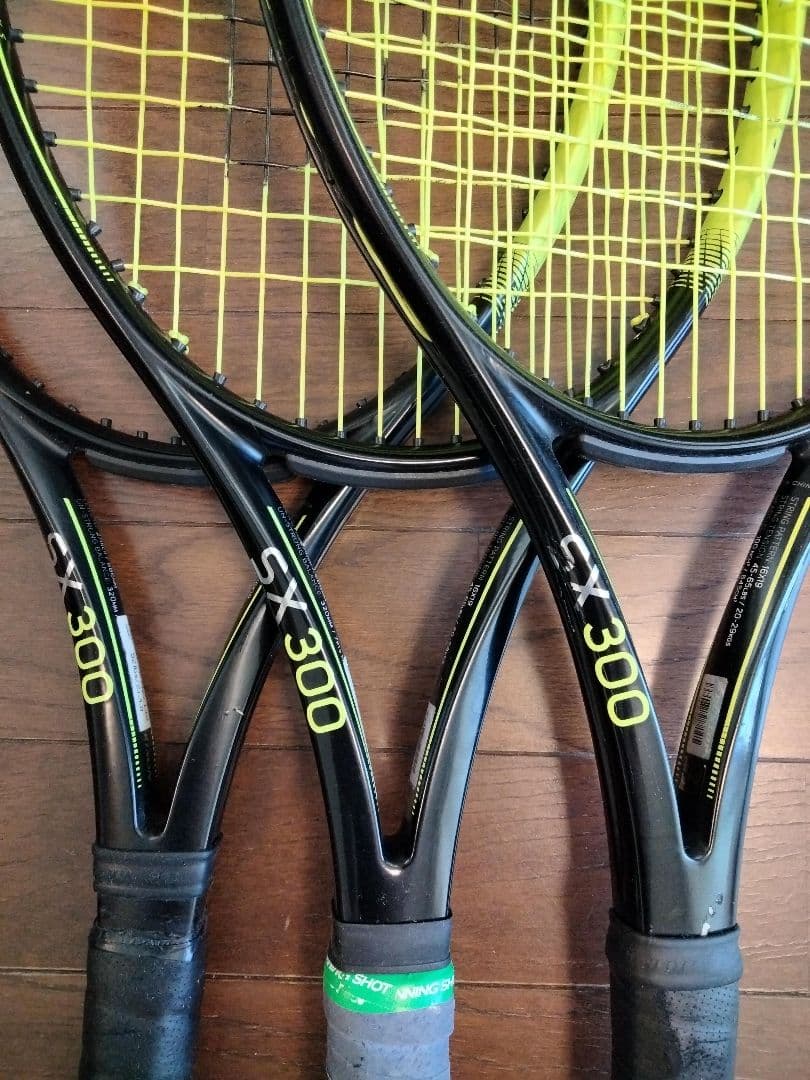 ダンロップ　SX300 テニスラケット 3本セット