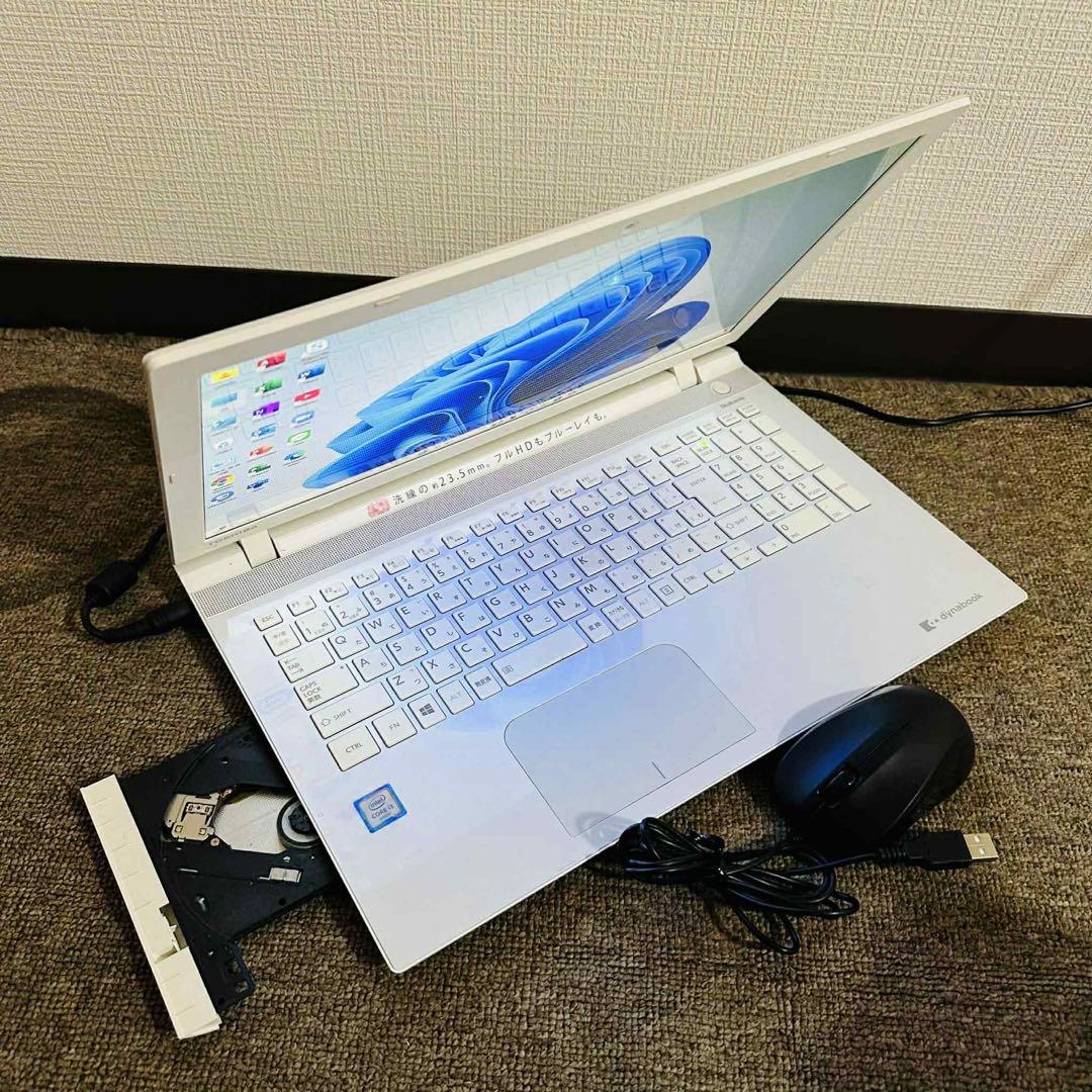 S196 TOSHIBAノートパソコン WEBカメラSSD高速Windows11
