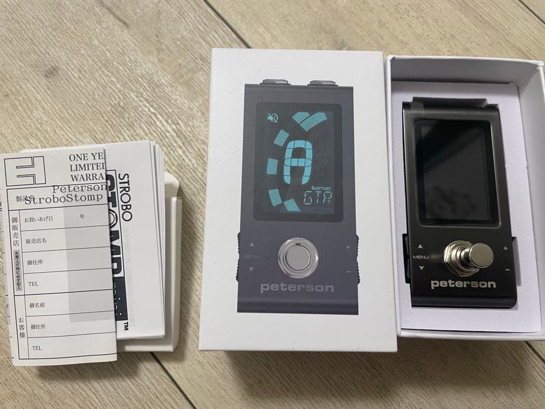 ほぼ新品 Peterson Strobo Stomp Mini 国内正規品