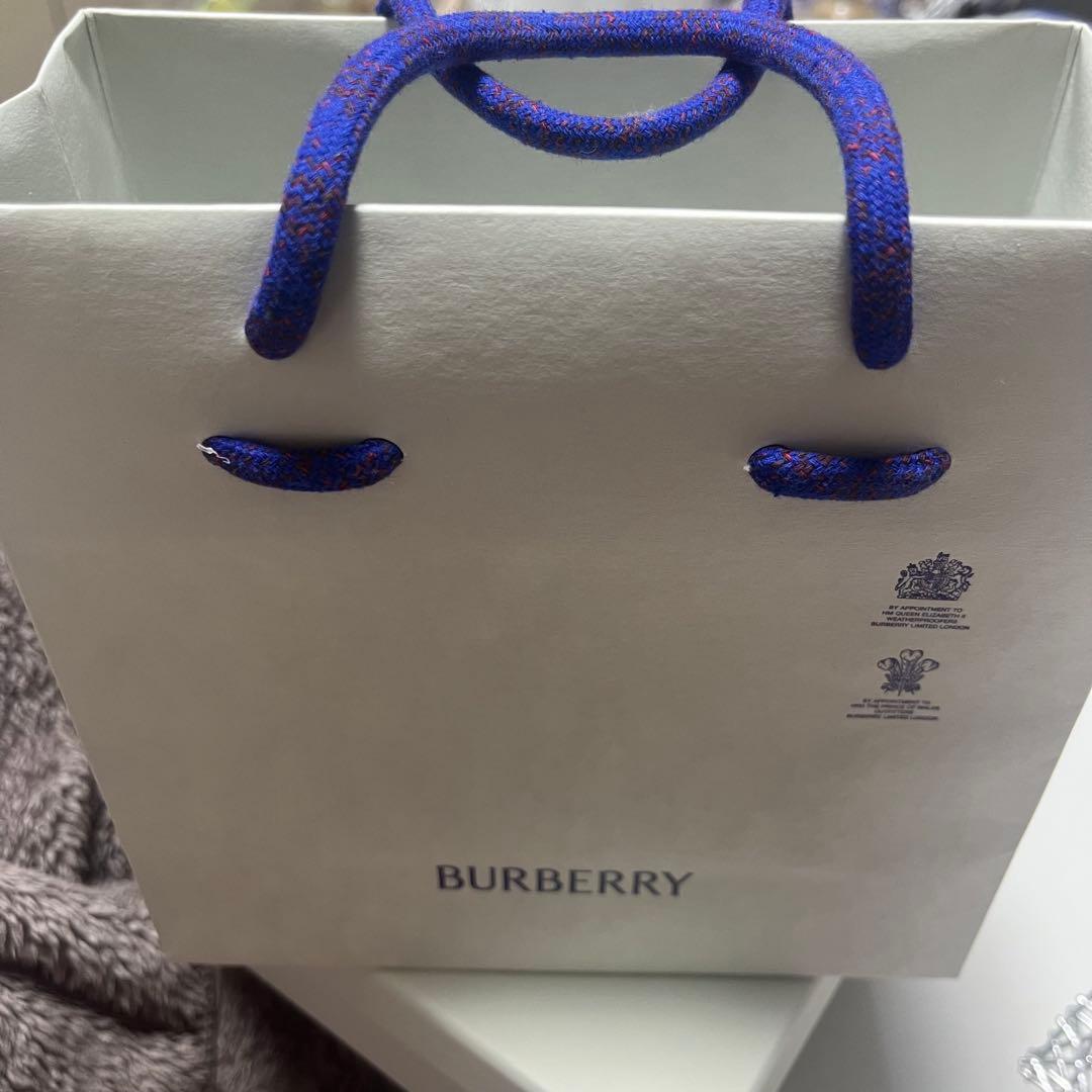 バーバリー BURBERRY チェック柄 シュシュ ベージュ・ブラウン・レッド