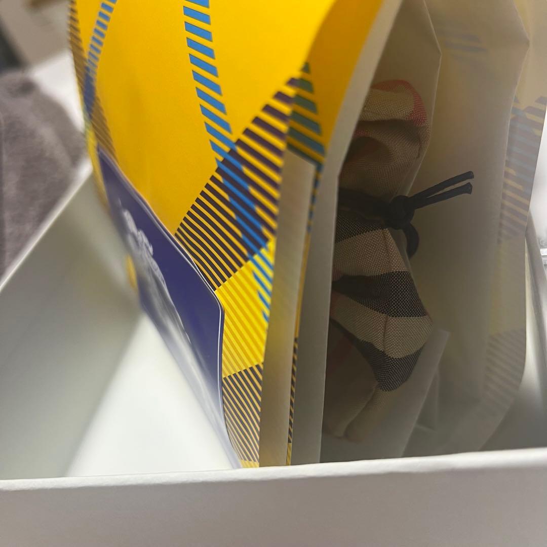 バーバリー BURBERRY チェック柄 シュシュ ベージュ・ブラウン・レッド