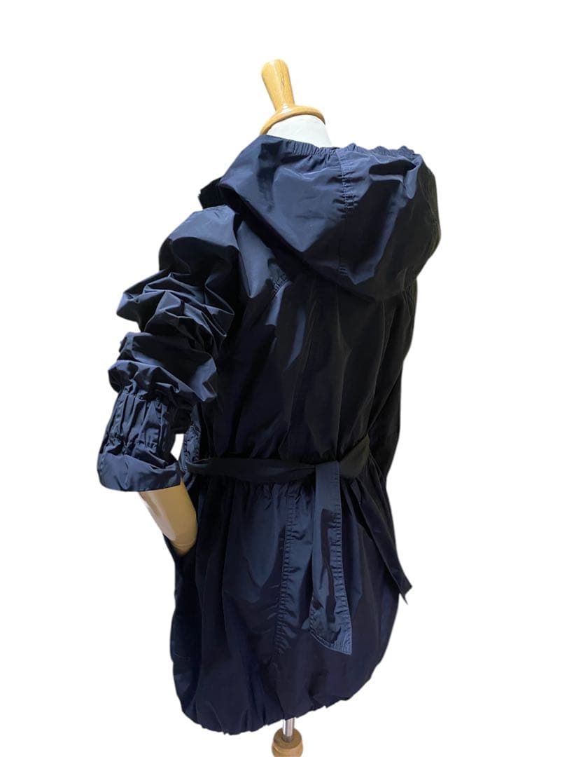 最終値下げ！＊MONCLER モンクレール ＊ウエストリボンナイロンコート