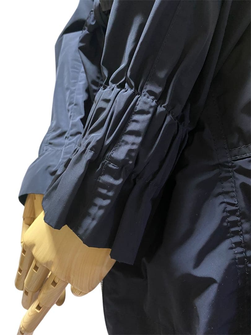 最終値下げ！＊MONCLER モンクレール ＊ウエストリボンナイロンコート