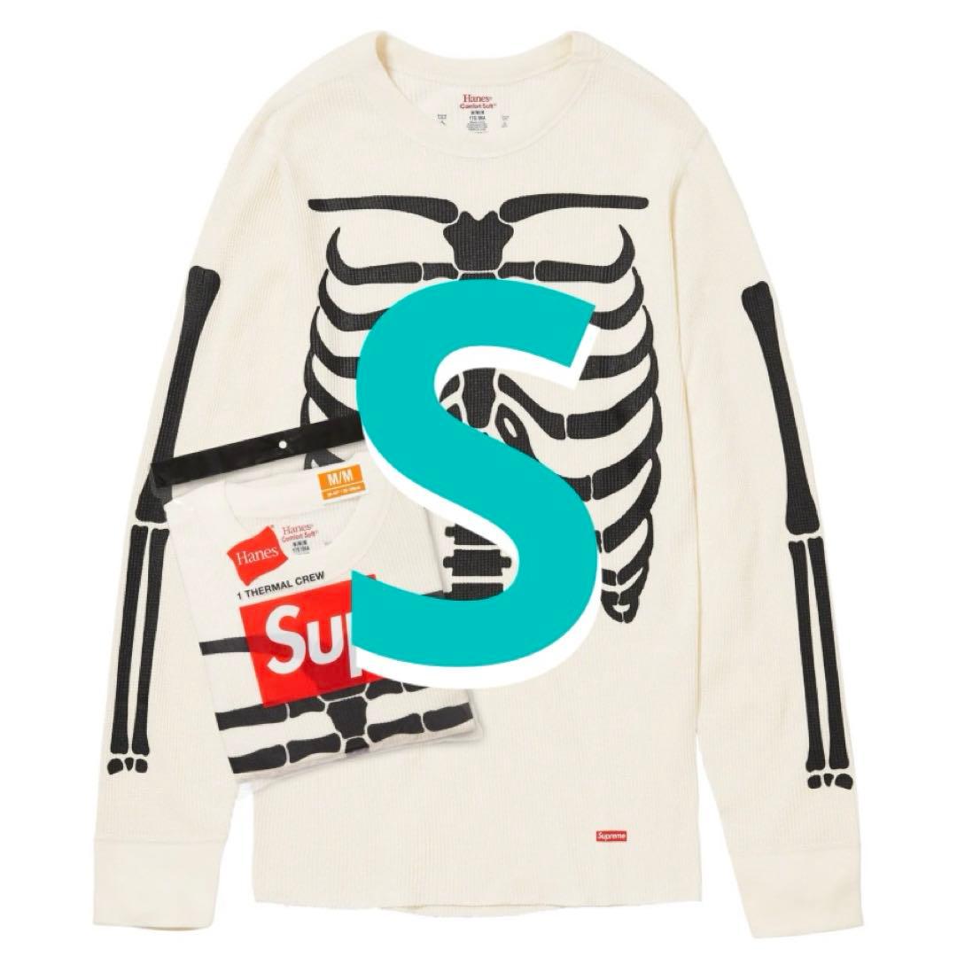 トップス S Supreme Hanes Bones Thermal Crew 1 P