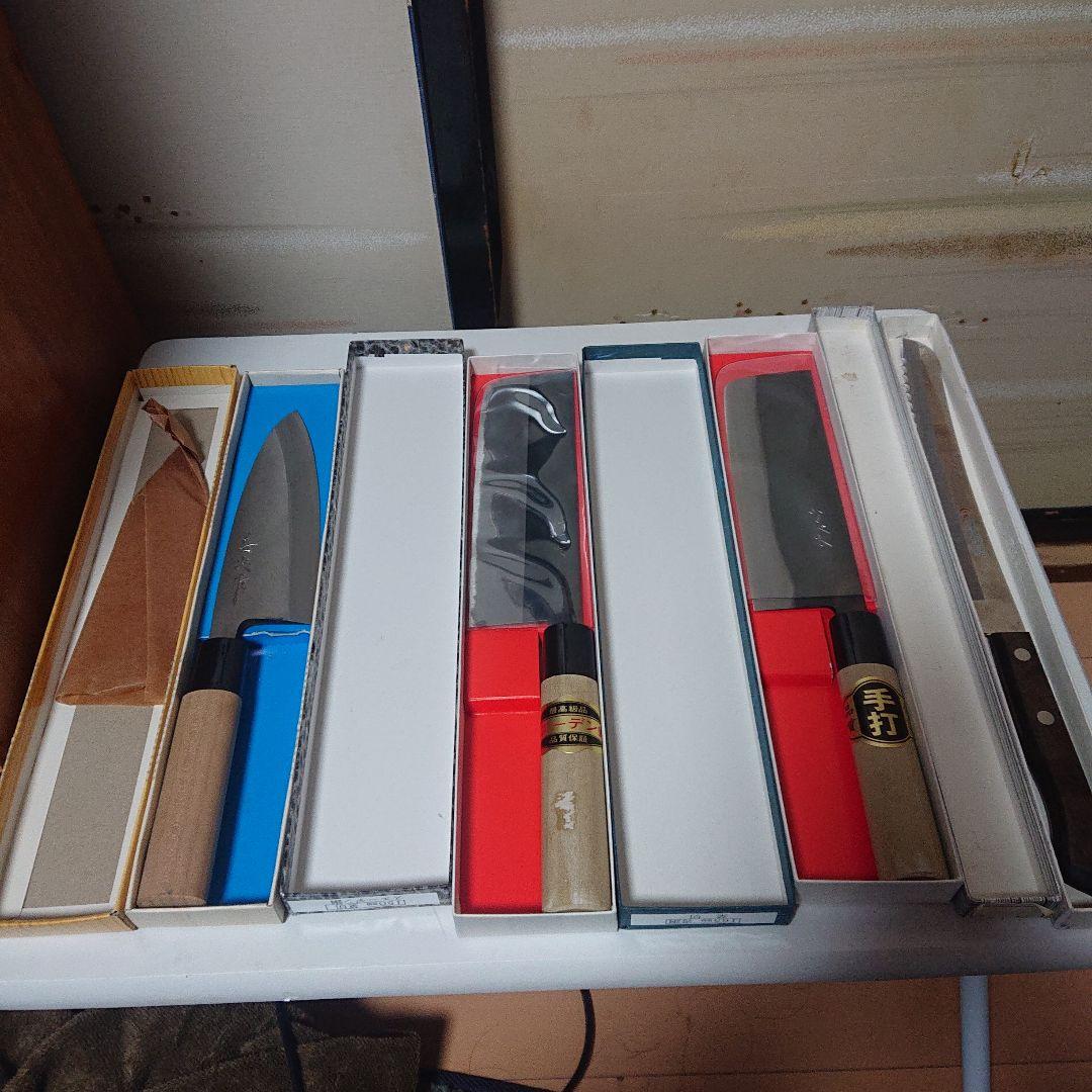 未使用品　包丁4本セット　メーカー入り　キッチン用品　料理器具　スウェーデン鋼