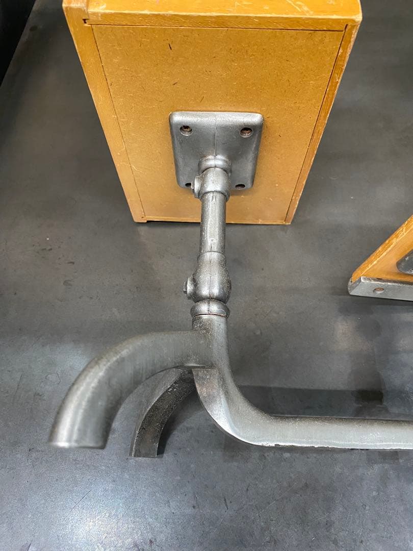 ヴィンテージ ミニチュア 学習デスク&チェア 木製 収納付き vintage