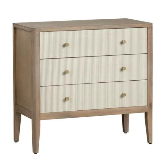 チェスト 3段 ナチュラル 北欧家具 モダン ベージュ ブラウン AC-1046