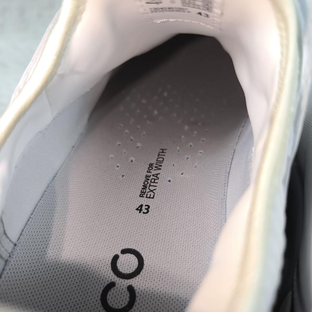 未使用級✨ エコー バイオム C4 ゴルフシューズ ゴアテックス 防水 ボア 白