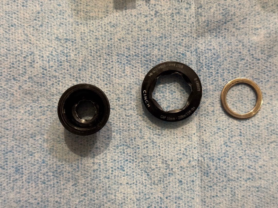 EASTON EA90 クランクセット 工具、BB、替えチェーンリング付き