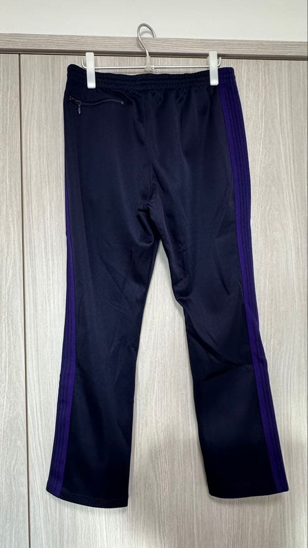 NEEDLES トラックパンツ ネイビー メンズLサイズ