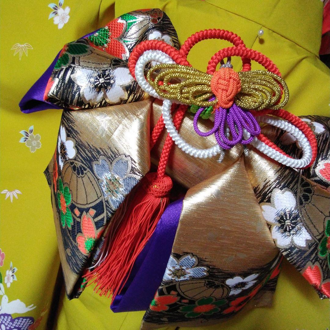 ちばです。7歳向け・化繊・お着物のセット