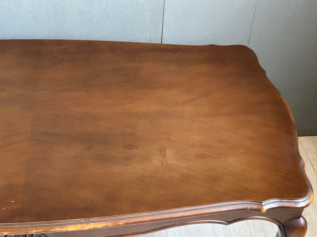 カリモク　コロニアル　猫脚　センターテーブル　ローテーブル　クラシック　IZ