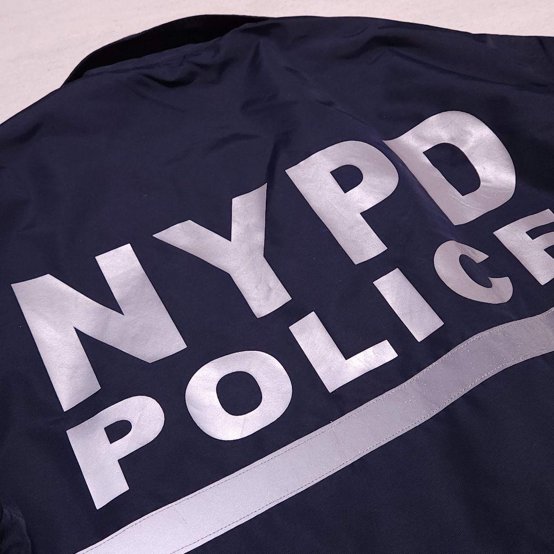 USA NYPD POLICE 実物 ニューヨーク市警 冬用レイドジャケット