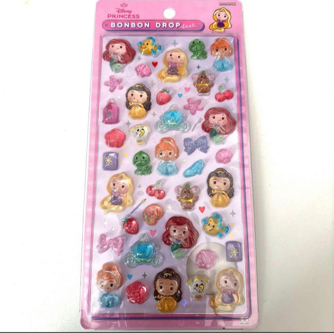ディズニー プリンセス ボンボンドロップ シール