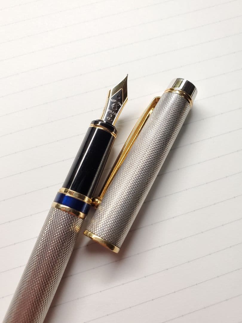 パイロット グランセ スターリングシルバー 旧型 925 18K-750