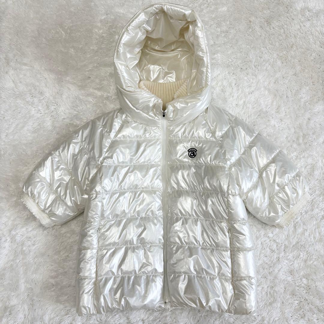 24AW アルチビオ　メタリックキルト保温ブルゾン