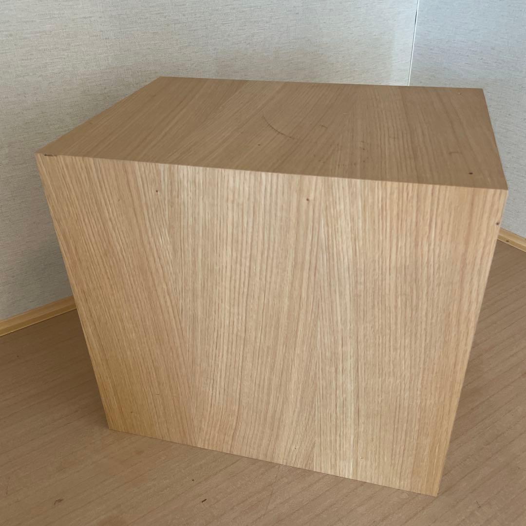 廃番 希少 無印良品 木製収納ケース 引出式 ４段 オーク材 ナチュラル