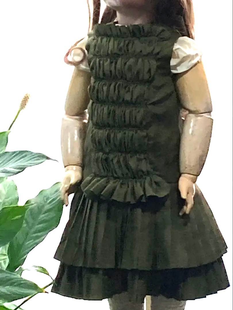 ビスクドール　ドレス　ジュモー11号サイズ