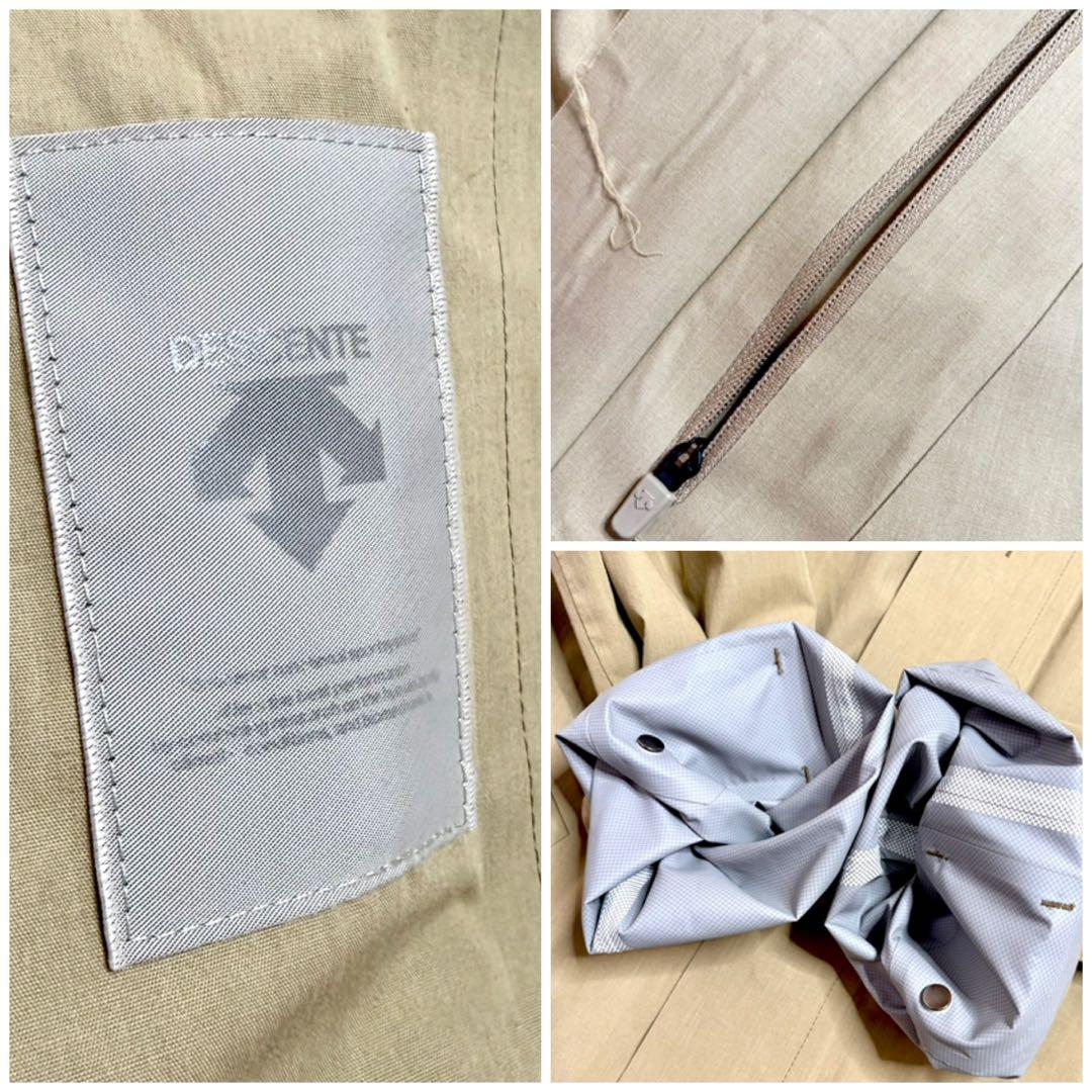 美品✨デサント ダウンライナー着脱可 3way ロングコート フード ロゴ