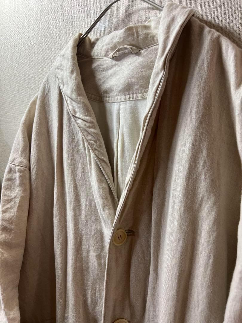★高品質！ナチュランnest robe厚手コットンリネンお洒落なコート
