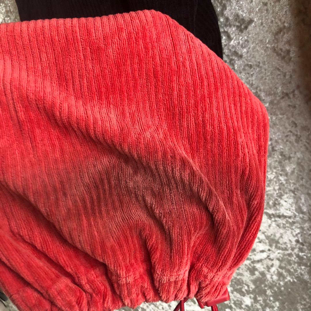 00s NIKE / パンツ 別珍 バイカラー 刺繍 ナイキ デザイン古着