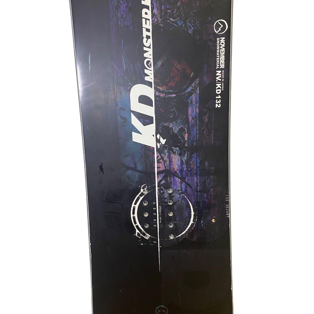 良品❗️送料無料❗️November スノーボード KD 23-24 132cm