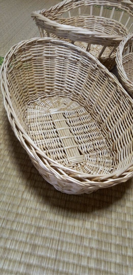 ＊籐かごセット　4点