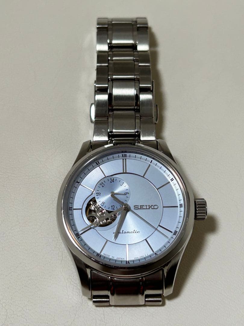 SEIKO プレサージュ　水色　SSA137J1 4R39-0002