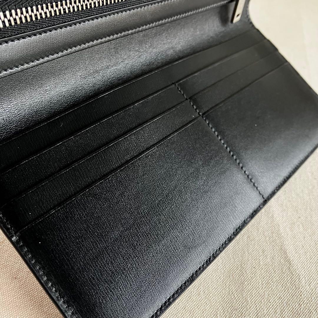 小物 FERRAGAMO Wallet Black Leather NERO