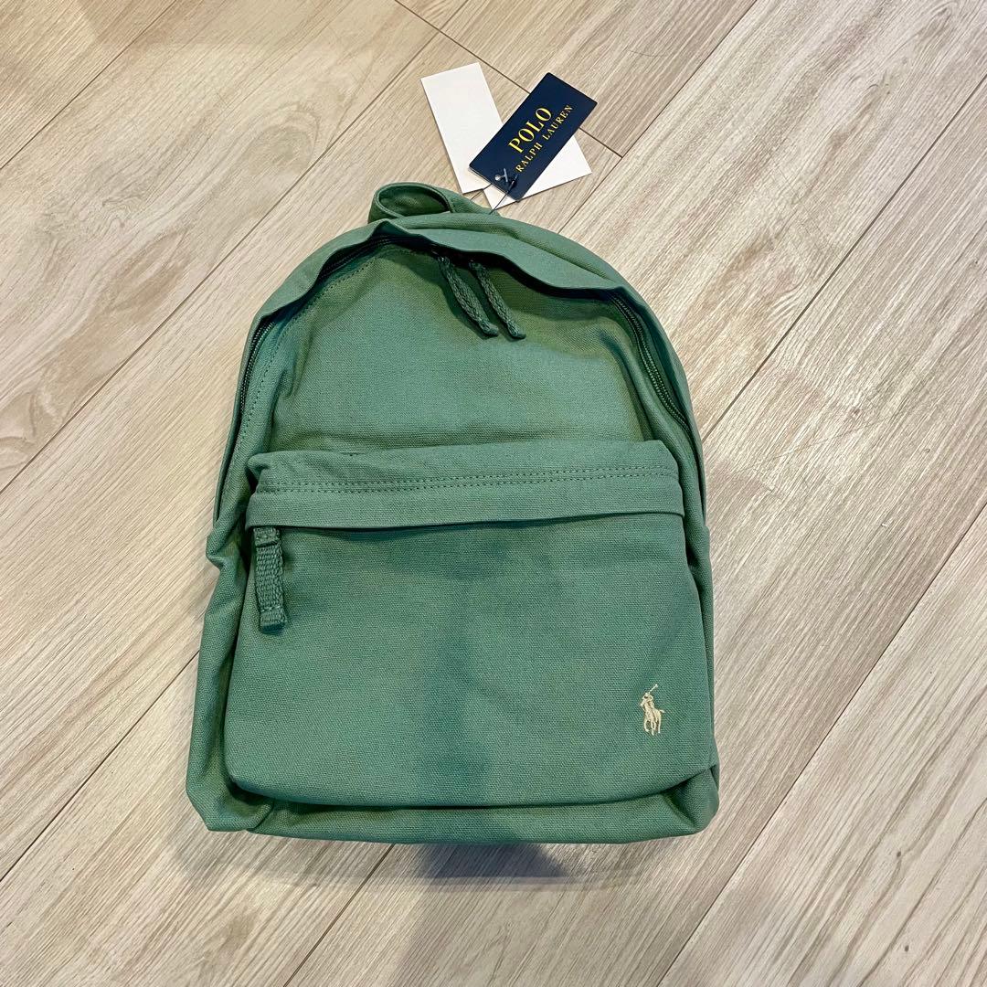 ポロラルフローレン　バックパック　カーキ　BOX・紙袋　グリーン　リュックサック