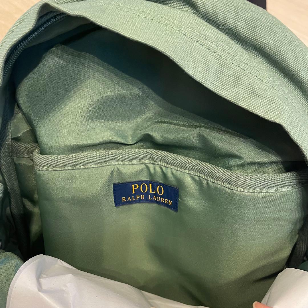 ポロラルフローレン　バックパック　カーキ　BOX・紙袋　グリーン　リュックサック