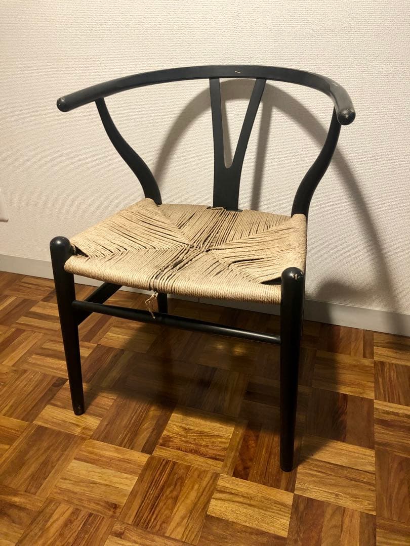 正規品 カールハンセン&サン Yチェア CH24 ブラック ウェグナー