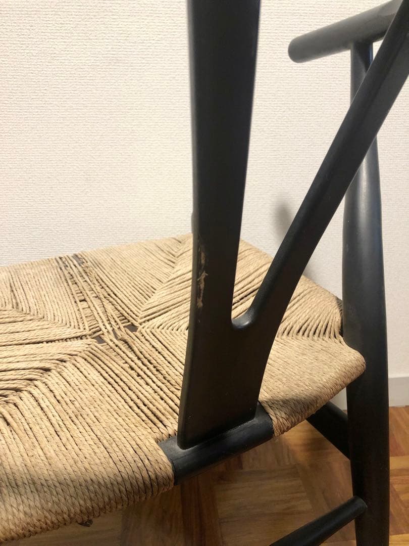 正規品 カールハンセン&サン Yチェア CH24 ブラック ウェグナー