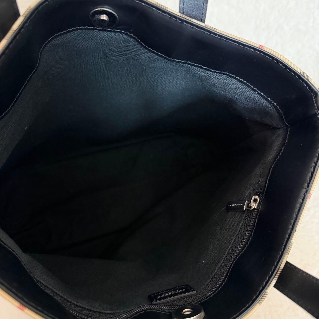 Burberry バーバリーロンドン トートバッグ ノバチェック PVC