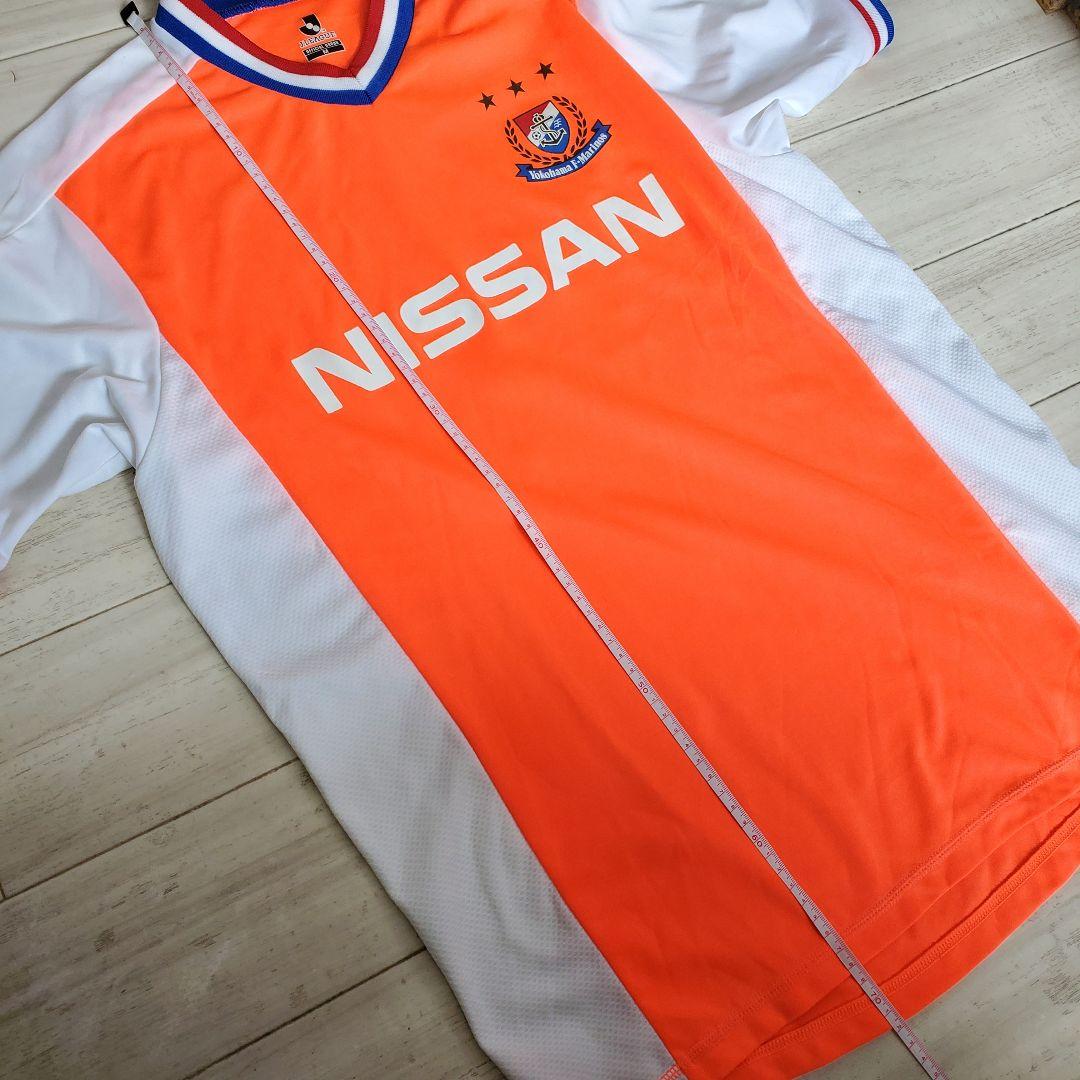 希少 横浜マリノス 中村俊輔 蛍光オレンジ ユニフォーム jリーグ アウェイ