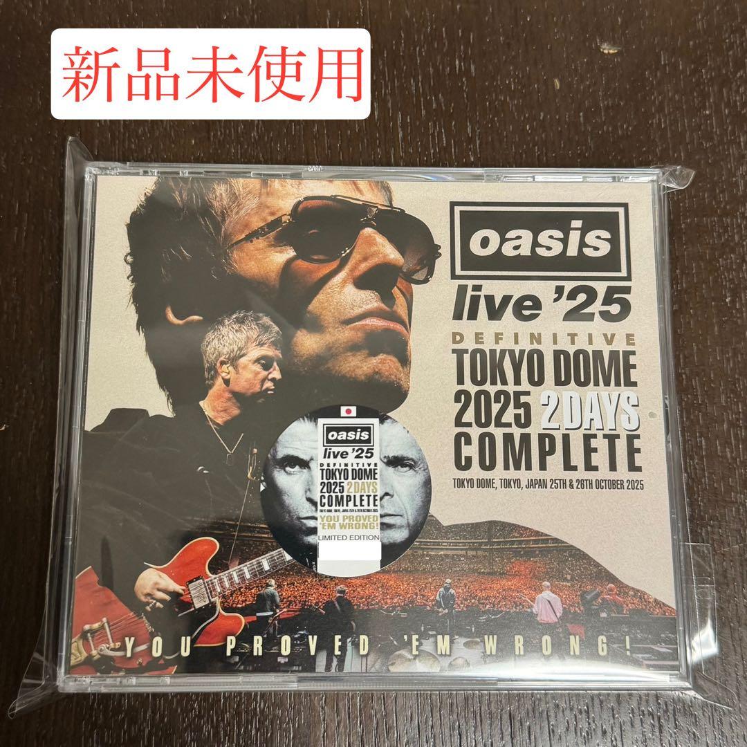 新品 特典付 OASIS DEFINITIVE TOKYO DOME 2025