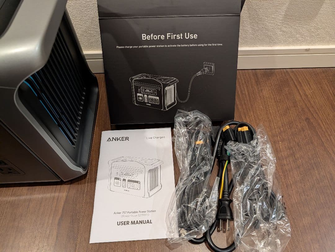 【新品/動作確認済】Anker 757 Solix F1200 ポータブル電源