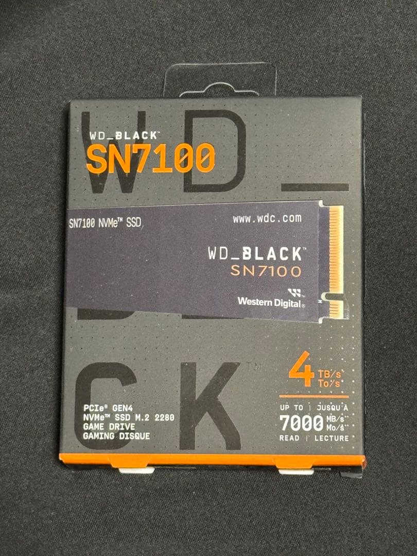 新品未開封 WD_BLACK SN7100 NVMe SSD 4TB