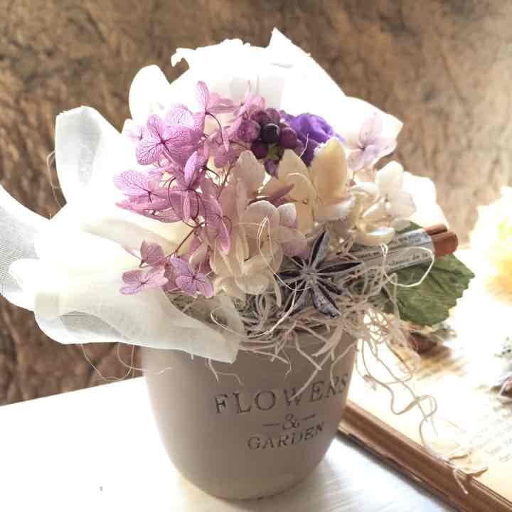 out りお様 母の日 プリザーブド フラワー アレンジメント