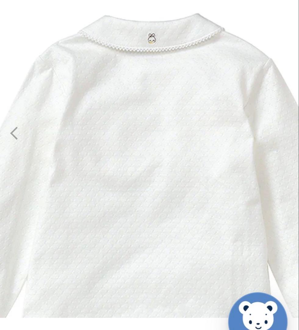 【ほぼ新品】familiarジャンパースカート&ブラウス90cm【フォーマル】