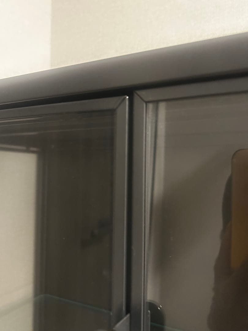 IKEA ルードスタ ガラス棚