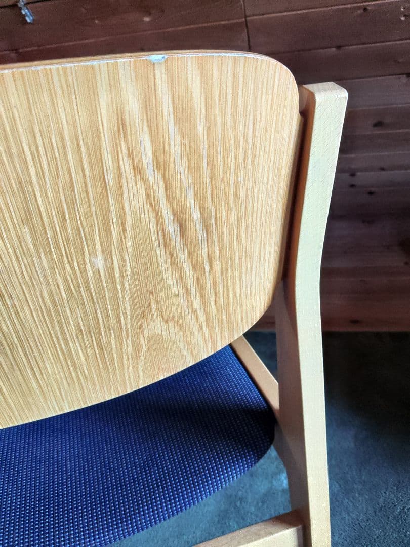 天童木工　ブックチェア　 水之江忠臣デザイン　ダイニングチェア