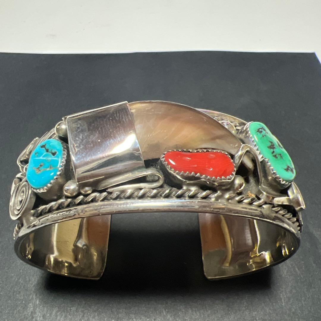 ナバホ族ターコイズバングル