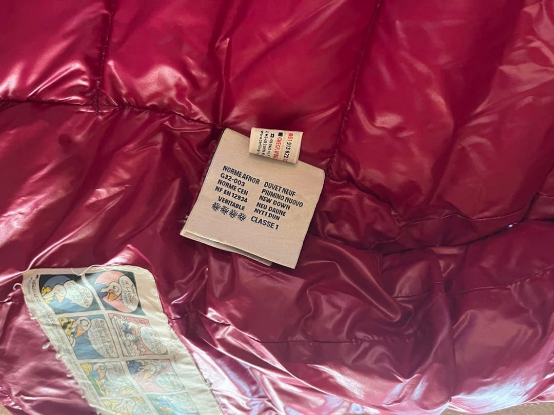 MONCLER ワインレッド ピンク　ダウンベスト