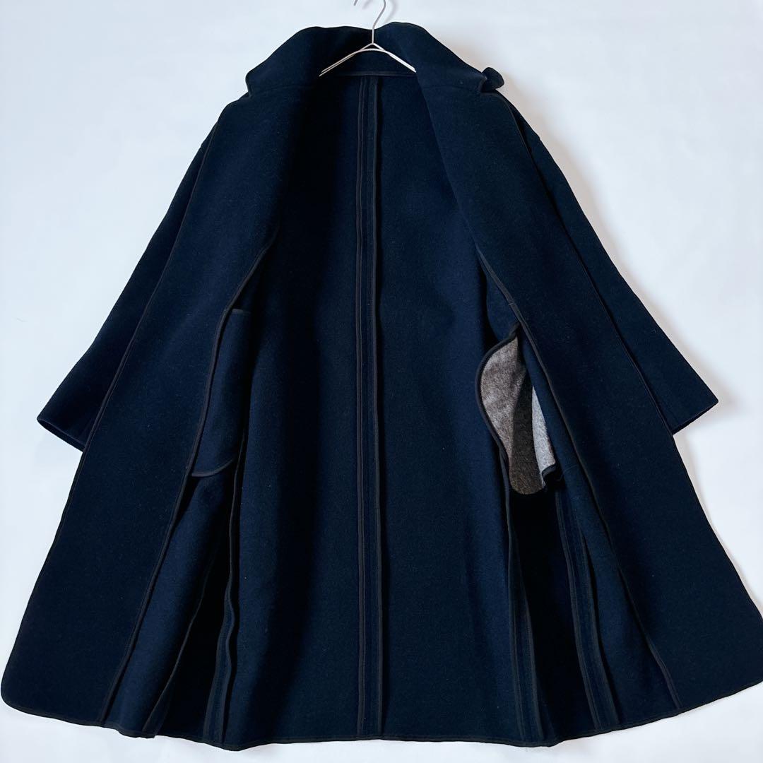 【裕】45R メルトンコート パイルカット ロゴ刺繍 近年 ストラップ M